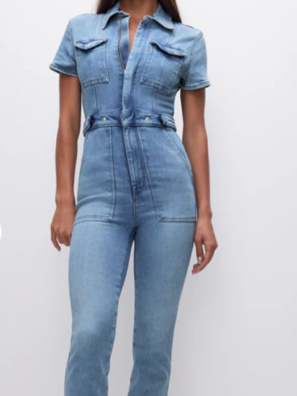 BNWT Good American Fit for success Jumpsuit - Size Small Retail $320